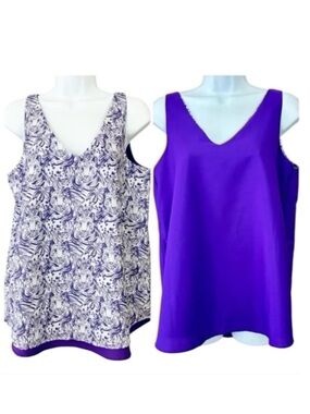 Stewart Simmons Women’s Reversible Tiger Print Shell Tank